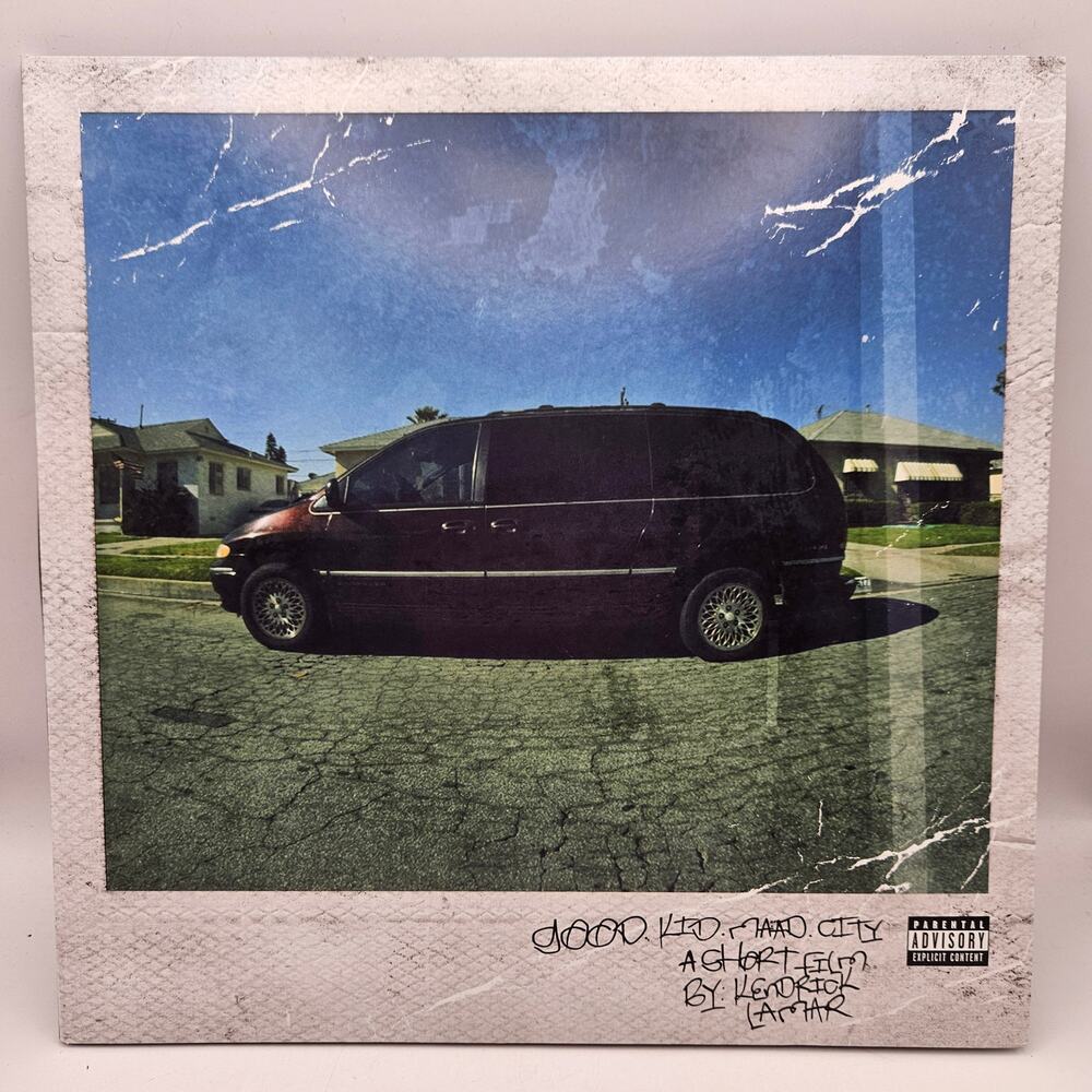 KENDRICK LAMAR GOOD KID M.A.A.D CITY 2LP VINYL RECORD EXPLICIT EDITION